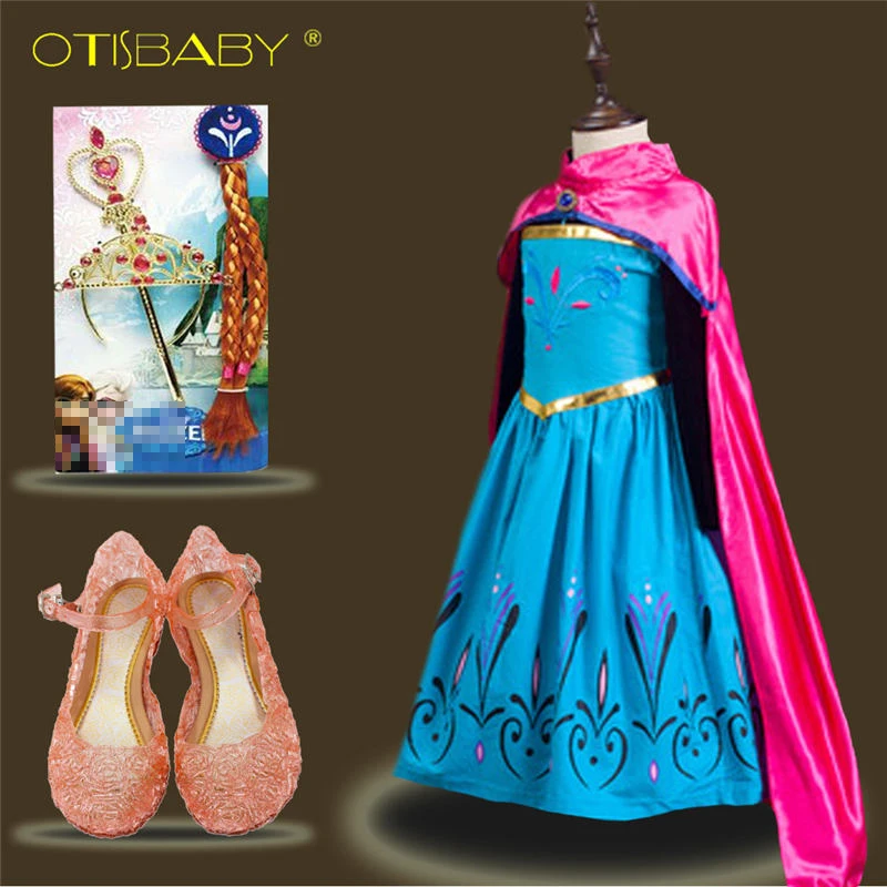Winter Spring Baby Girls Elsa Anna Fever Dress Kids Princess Dress Long Cloak Girls Long Sleeve Cotton Clothing Birthday Gifts Winter Spring Baby Girls Elsa Anna Fever Dress Kids Princess Dress Long Cloak Girls Long Sleeve Cotton Clothing Birthday Gifts