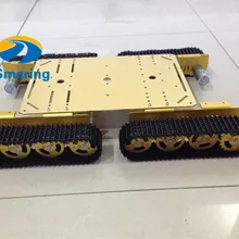 Официальный ismaring T500 серебристого цвета(белый) версия Алюминий сплав умный Танк шасси автомобиля/эксперимента платформа, серво система автоматического управления ", робот, я