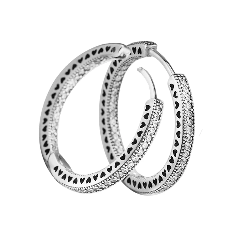 Серьги для женщин, серебряные серьги-кольца BrincoS, 925 пробы, серебряные украшения, сделай сам, Orecchini Oorbellen Pendientes