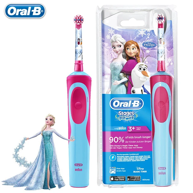 Oral B Children Electric Toothbrush Disney Frozen Type Oral Hygiene