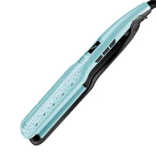 Влажный сухой плоский утюг 450F выпрямитель для волос Профессиональный быстрый Электрический выпрямитель керамический прямой ЖК-дисплей 110 V-220 v