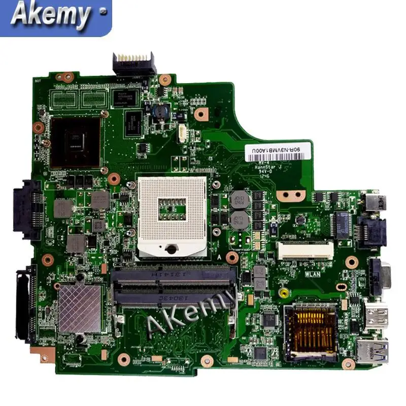 Akemy K43SJ материнская плата для ноутбука For Asus X43S A43S K43S A83S A84S K43SV 100% ОК 1 Гб