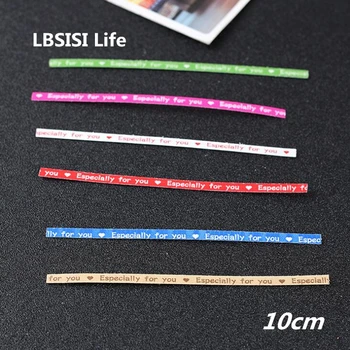 

LBSISI Life 1000pcs Love Especially For You Packing Sealing Wire Bakery Packing Sealing Bread Cake Decoration Wire Twist Tie