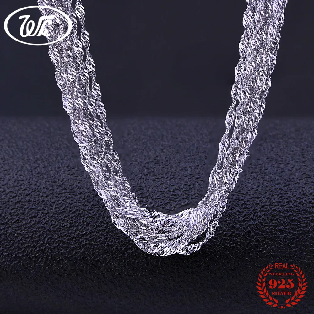 Jewelry Lots Bulk Wholesale 925 Sterling Silver Chain 1.5mm AliExpress