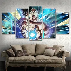 Аниме Dragon Ball Гоку картина холст картины HD картинки анимация стены искусства для Декор в гостиную