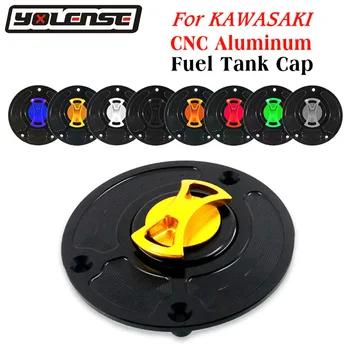 

For KAWASAKI Z1000 Z900 Z650 Z750 Z800 ER650 ER-6N ER-6F Ninja 650 Motorcycle CNC Fuel Tank Cap Gas Oil Tank Cover Petrol Cover