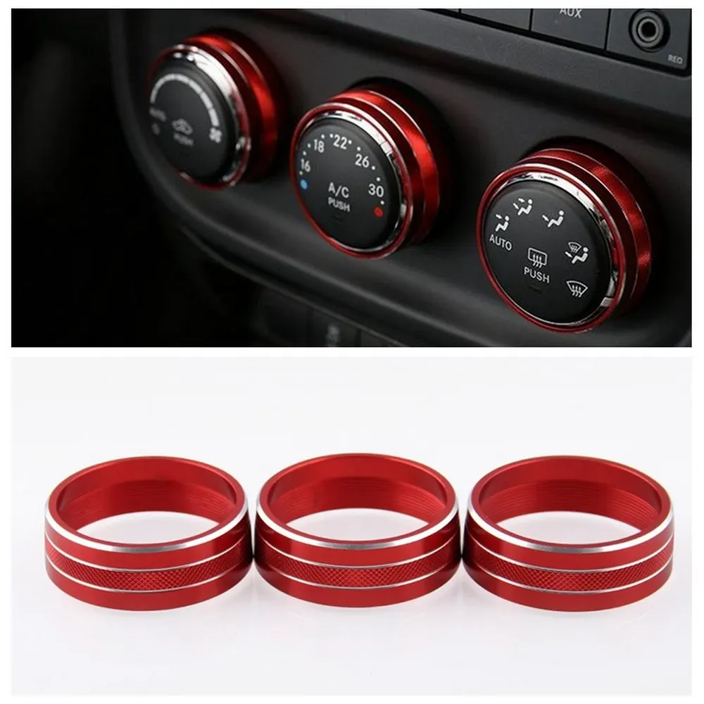 3 шт./лот кнопка переключения кондиционера автомобиля для Jeep Wrangler 2008 2014 Кнопка