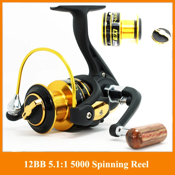 German technology 12bb 3000 4000 series spinning fishing reel big