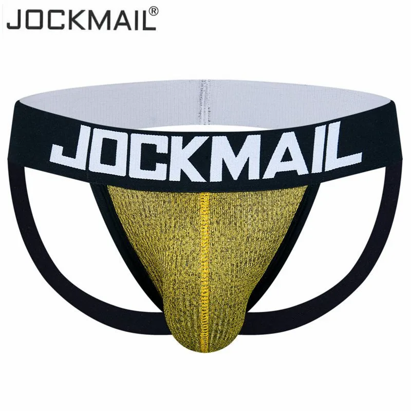Мужские трусы джоки JOCKMAIL сексуальное хлопковое нижнее белье для геев Трусы
