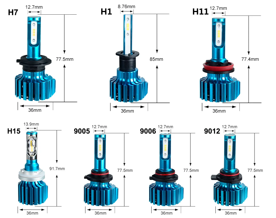 car headlight LED car lamp car  head bulb (14)