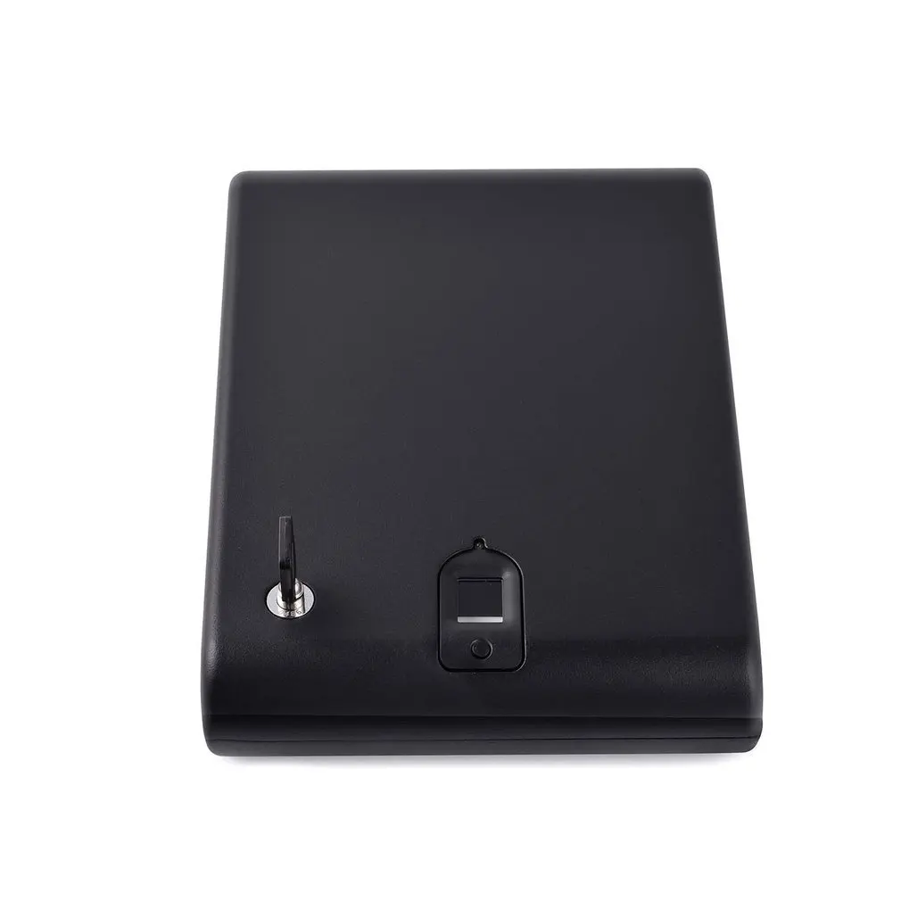 Переносной отпечаток коробка Безопасный блок датчиков отпечатков пальцев безопасности ящик с ключами Strongbox OS100A для ценности ювелирных