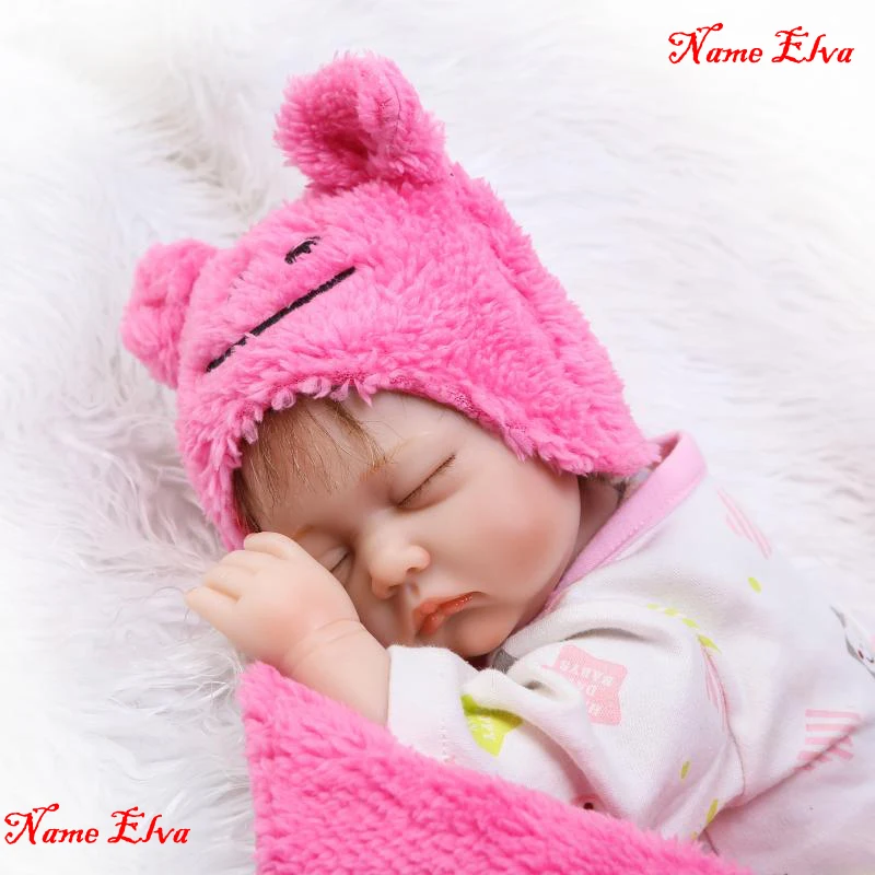 

NPK 16" 40cm lovely girl reborn babies dolls soft Silicone Reborn Dolls educational children gift toys bebe alive bonecas reborn