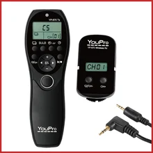 High quality Shutter Release2.4G Wireless Remote Control LCD Timer Shutter Release for Canon Pentax Samsung Contax DSLR Cameras