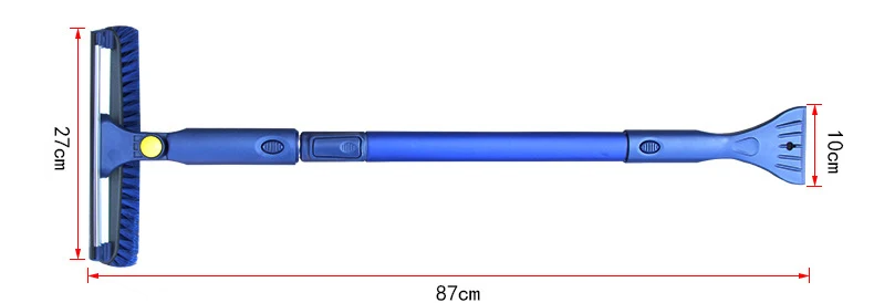 Скребок для льда, набор инструментов, многофункциональная автомобильная зимняя лопата для снега, кисть от снега для машины, зимние аксессуары для автомобиля