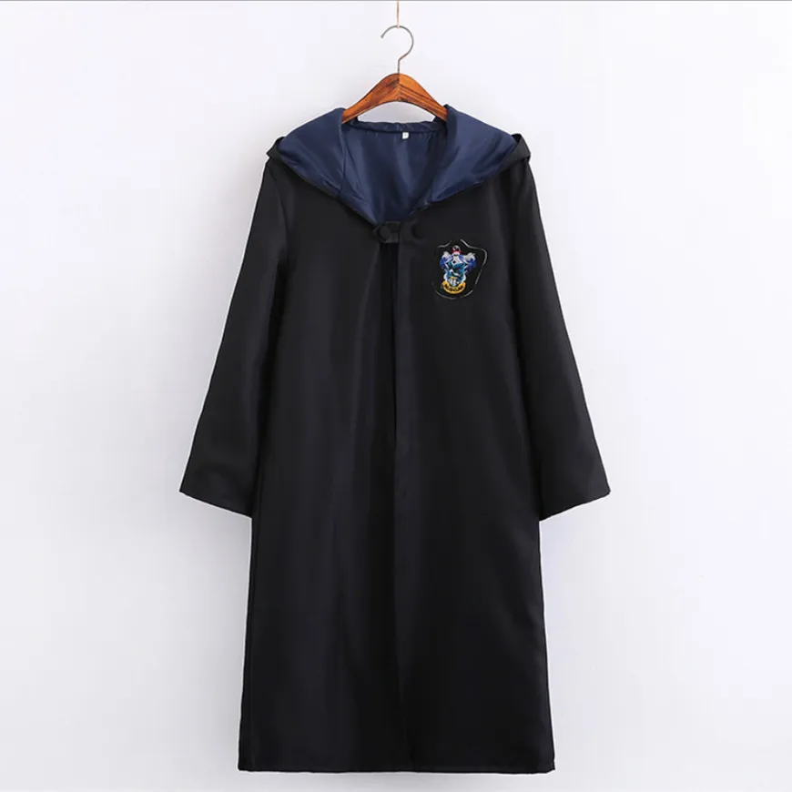 Action hp Quidditchs Colth Hogwart Robe плащ Гриффиндор слизеринс hp Harri Magic платье косплей костюм Одежда для сцены - Цвет: Rav 145