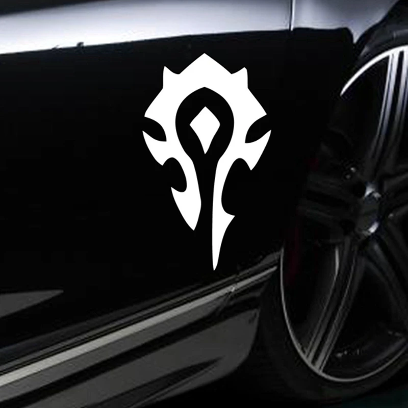 Игровая наклейка HORDE wow World of Warcraft Виниловая для автомобиля ноутбука|Наклейки на