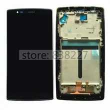 Black LCD Display Digitizer For LG G H955 original LCD Touch Screen Digitizer + front Frame For LG G Flex 2 LS996 H955A LG614