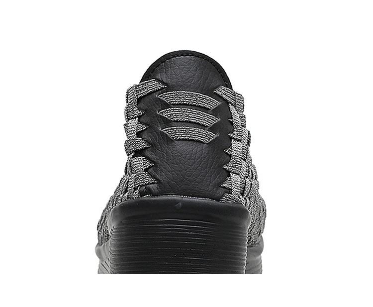 QJ 886 Elastic Fiber Woven Women Platform Shoes - 7