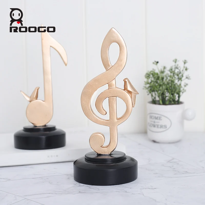 Roogo Music Ornament Commemorative Trophy Home Table Decoration