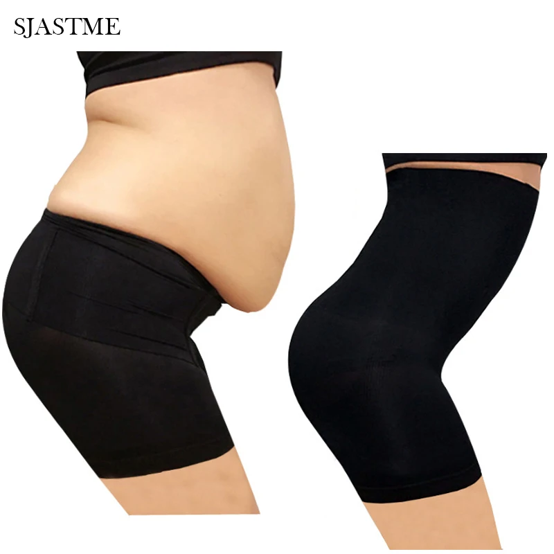 Lady High Waist Body Shaper Slimming Tummy Control Shapewear Pants Underwear UK 