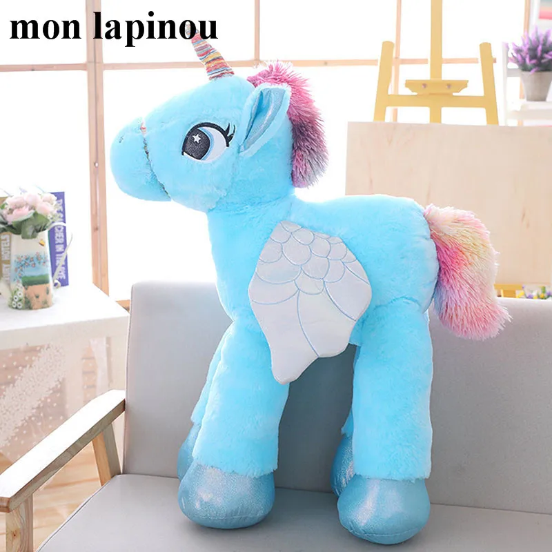 blue unicorn plush