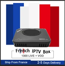 M8S MAX Android 7.1 S912 Smart Tv Box&pro neo iptv subscription Europe France Beigium Arabic bein sport Android tv box iptv tv