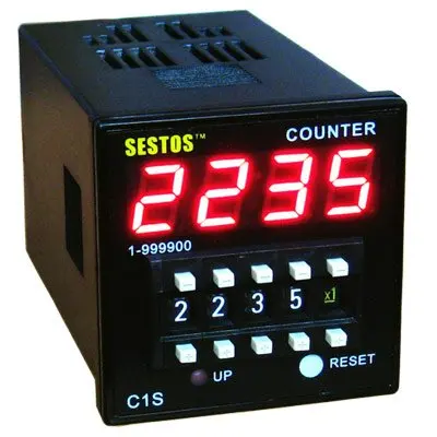 

NEW Digital Counter 4 Digitals Coded switch 0.39" height LED 12V-24V&Free Shipping