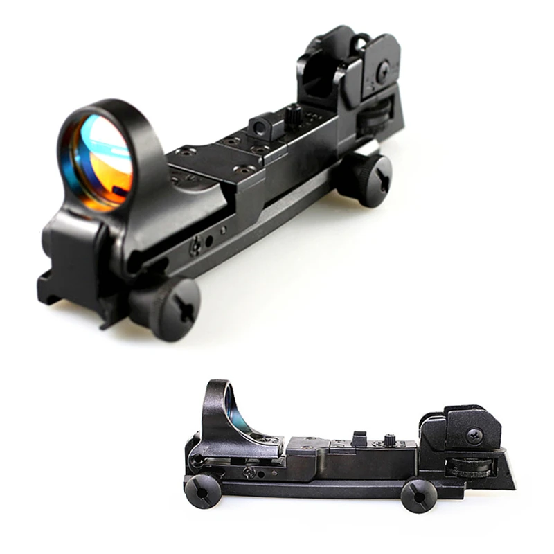 

FIRECLUB Mechanical Red Dot Reflex Sight with AR Rear Iron Sight Black