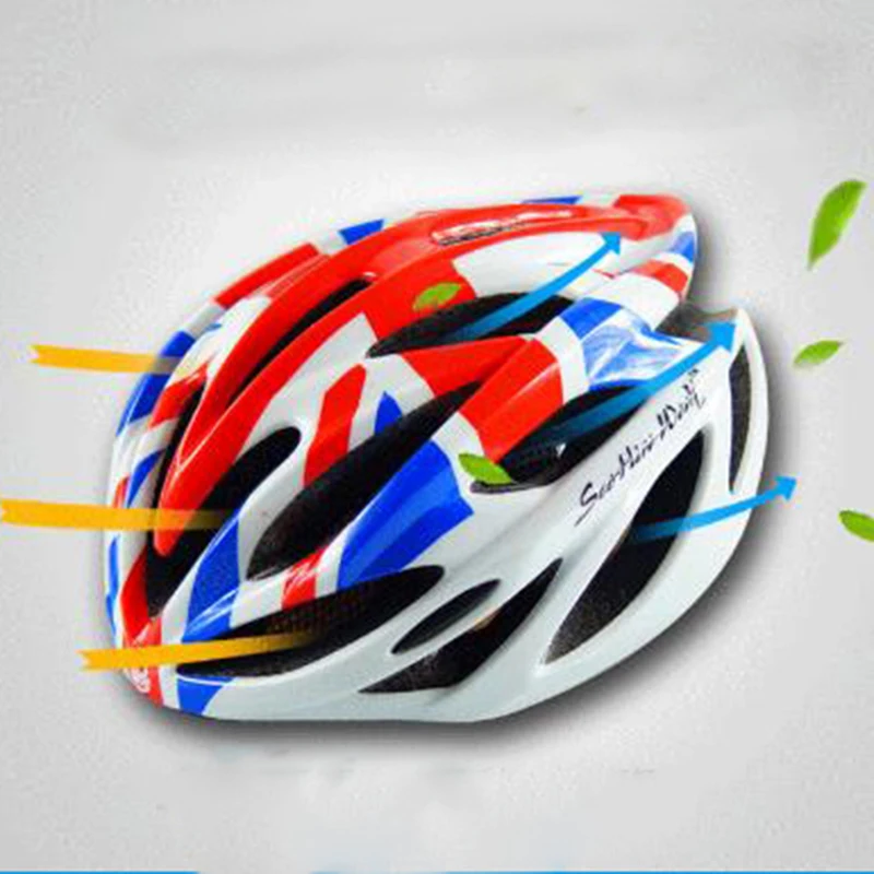 Качественный материал Сверхлегкий насекомое съемный шлем с козырьком велосипедный шлем