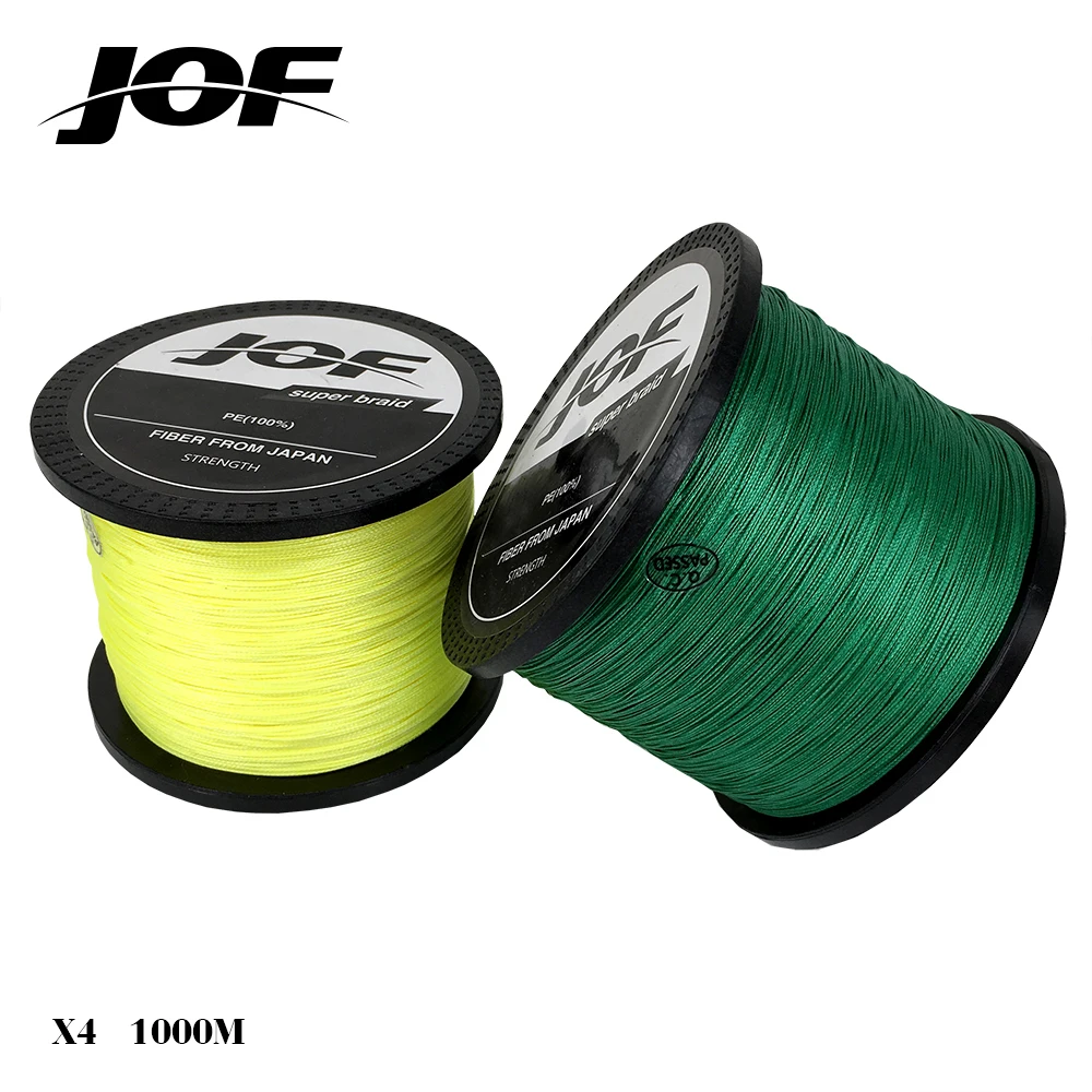 

2017 New line multifilament Brand 1000M PE Braided Fishing Line 4 strands 18 28 35 40 50 60 80LB Multifilament Fishing Line