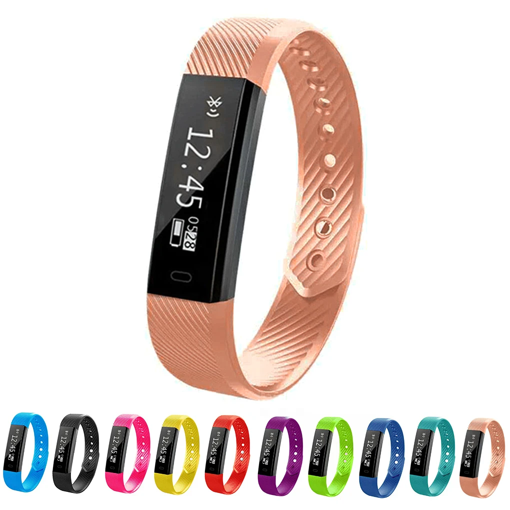 

Smart Bracelet ID115 Veryfit Fitness bracelet Tracker podometre Band sport tester watch for xiomi pk fit bit mi band 2 3