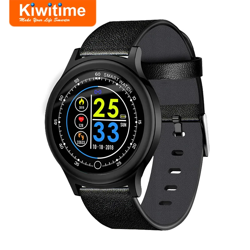 

KIWITIME KB82 Smart Watch Waterproof IP68 Blood Pressure Heart Rate Monitor Fitness Bracelets Multi-Sports Smartwatch for iPhone