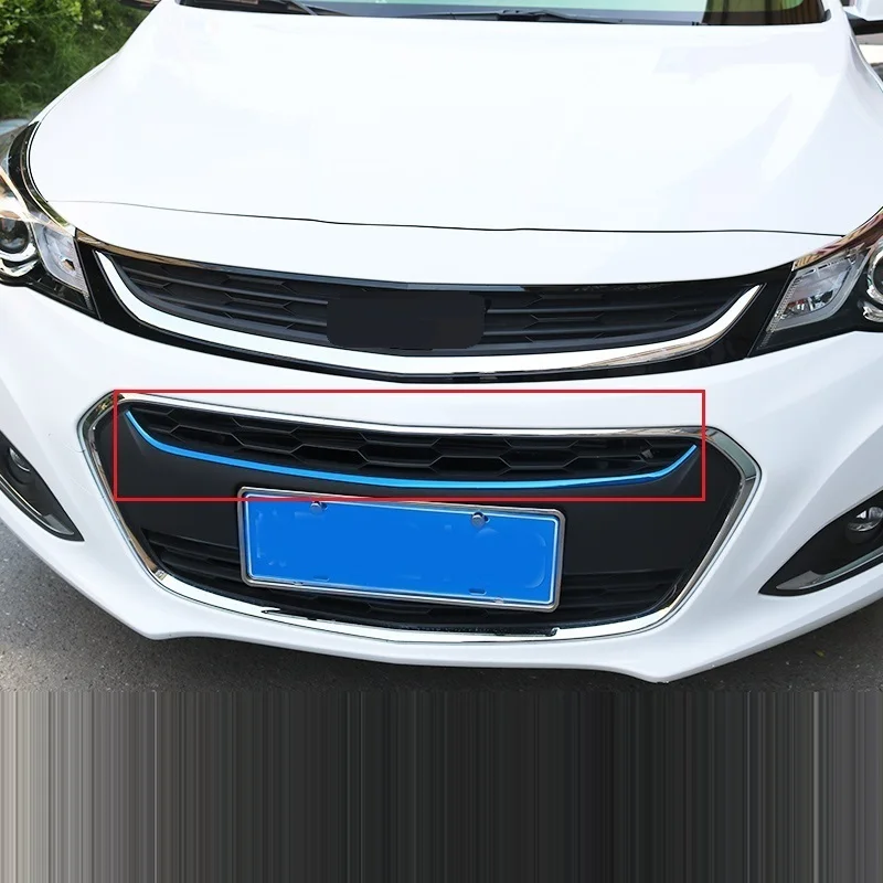 

Automovil Modified Decorative Auto Grille Exterior Dashing Trim Sticker Strip Mouldings Protecter 16 17 18 FOR Chevrolet Malibu