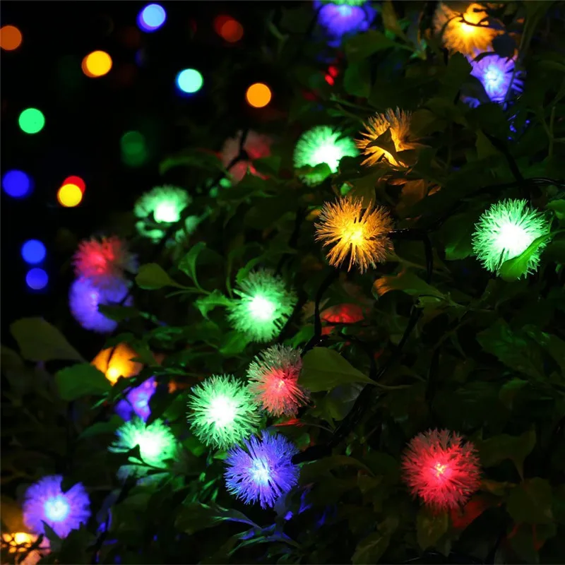 4 м 20 светодиодная гирлянда шарик Chuzzle гирлянда Рождественская елка Сказочный светильник для дома спальни вечерние украшения для дома и праздника