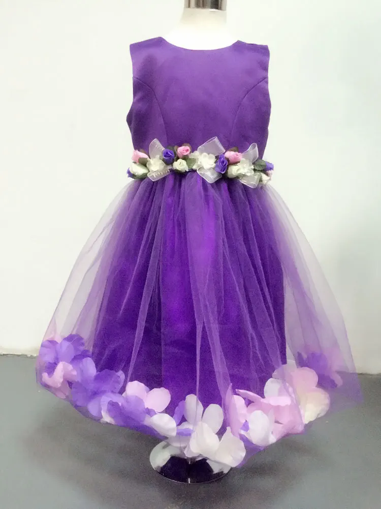 Luxury Rose Decoration Flower Dresses Children Kids For Luxury Rose Decoration Flower Dresses Children Kids For Wedding Party Dress Baby S In From Mother On Aliexpress