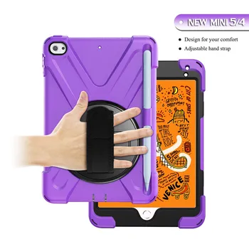 

Ouhaobin Cover case For iPad Mini 5 7.9 Inch Hand Strap Case ShockProof Tablet case with Shoulder Strap For IPad Mini 5 530#2
