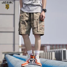 Мужские рабочие шорты Летние Новые камуфляжные рабочие шорты мужские повседневные Шорты Средняя талия камуфляжные шорты