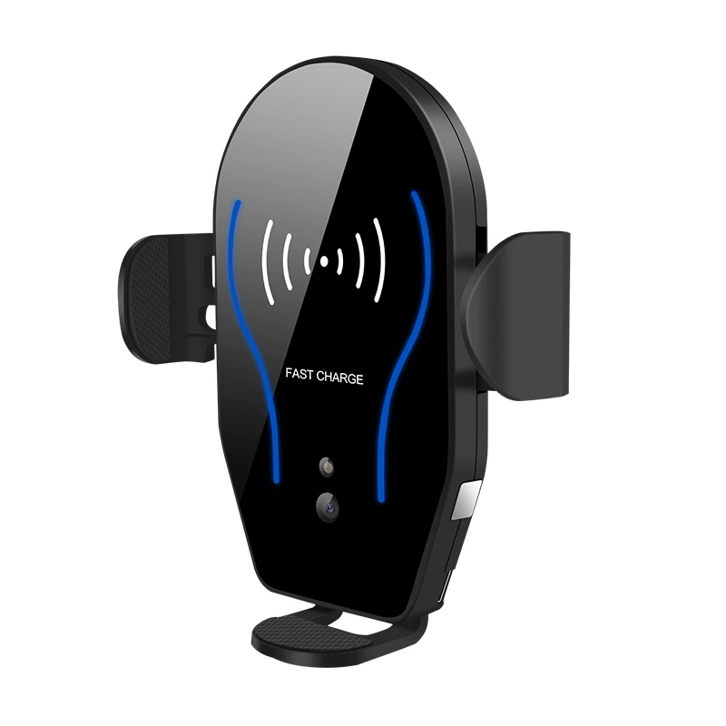 VicTsing Car Mount Holder 10W Qi Wireless Fast Charger Car Mount Automatic Infrared Sensor Charging Pad for iPhone X 8 Samsung   (4)