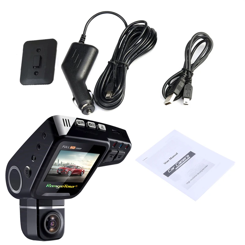 Range Tour C10s Мини Автомобильный видеорегистратор приборная панель камера Dashcam WDR Full HD