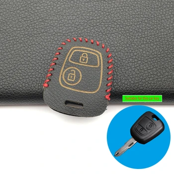 

100% Leather Car Key Case for Peugeot 206 307 207 408 for Citroen C2 C3 C4 Iran Toyota Skin Corium Key Cover