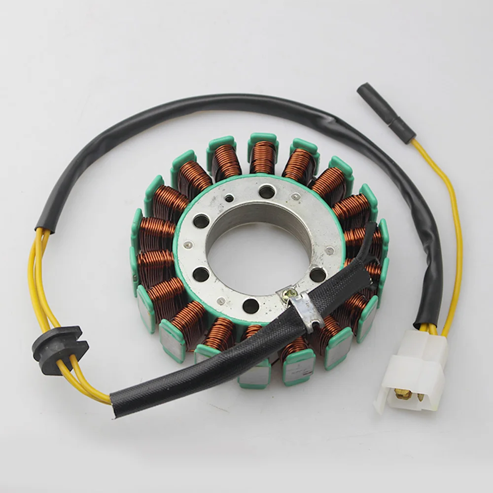 

Motorcycle Generator Magneto Stator Coil For Honda CN250 HELIX 250 1986-2007 CF250 HELIX 250cc Scooter Moped 18 Pole Stator