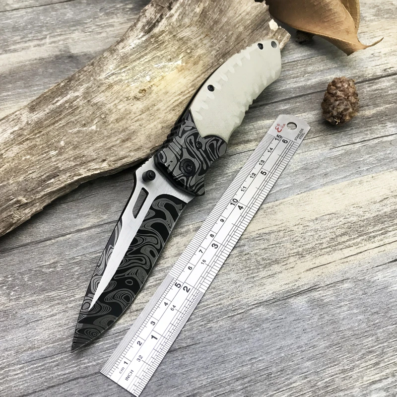 EDC Folding Tactical Knife,440A Mini Pocket Knife,Gift Folding Blade