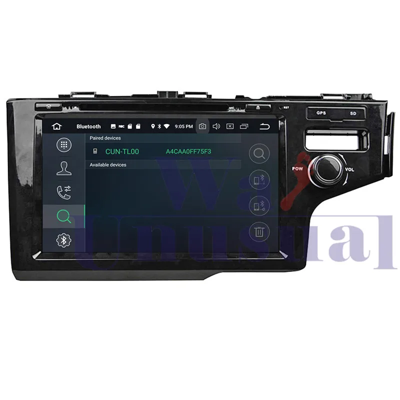 Car player bluetooth usb For Honda Fit 2014 RHD