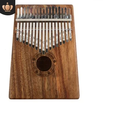 

veneer acacia wood Thumb piano Kalimba 17-tone finger piano beginners entry portable musical instrument kalimba finger piano