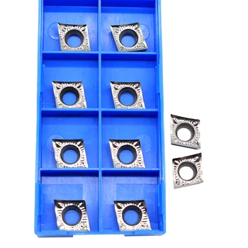 

CCGT09T302 AK H01 Aluminum cutter blade Insert Cutting Tool turning tool CNC Tools AL +TIN Alloy wood