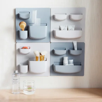 2 unids/set creativo decorativo gancho de pared estantería 3 M ... 2 unids/set creativo decorativo gancho de pared estantería 3 M ...