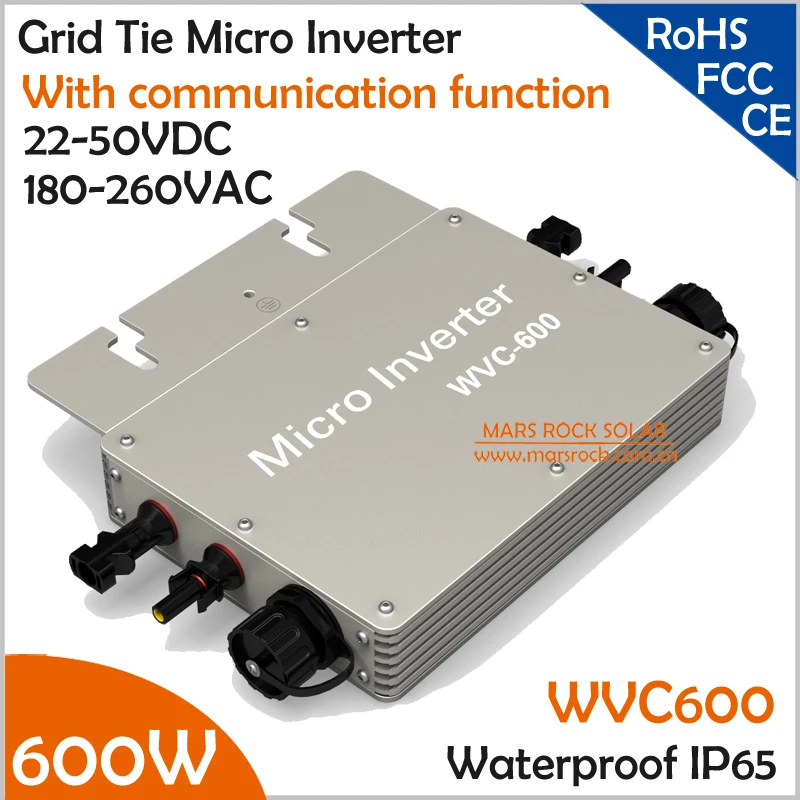 Aliexpress.com : Buy 600W waterproof grid tie solar micro inverter,wide