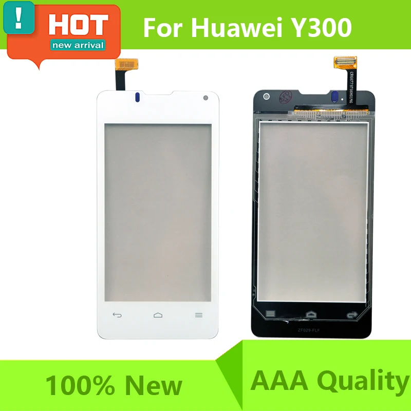 Touch Screen For Huawei Ascend Y300 Front Outer Glass Panel Display Black White | Мобильные телефоны и аксессуары