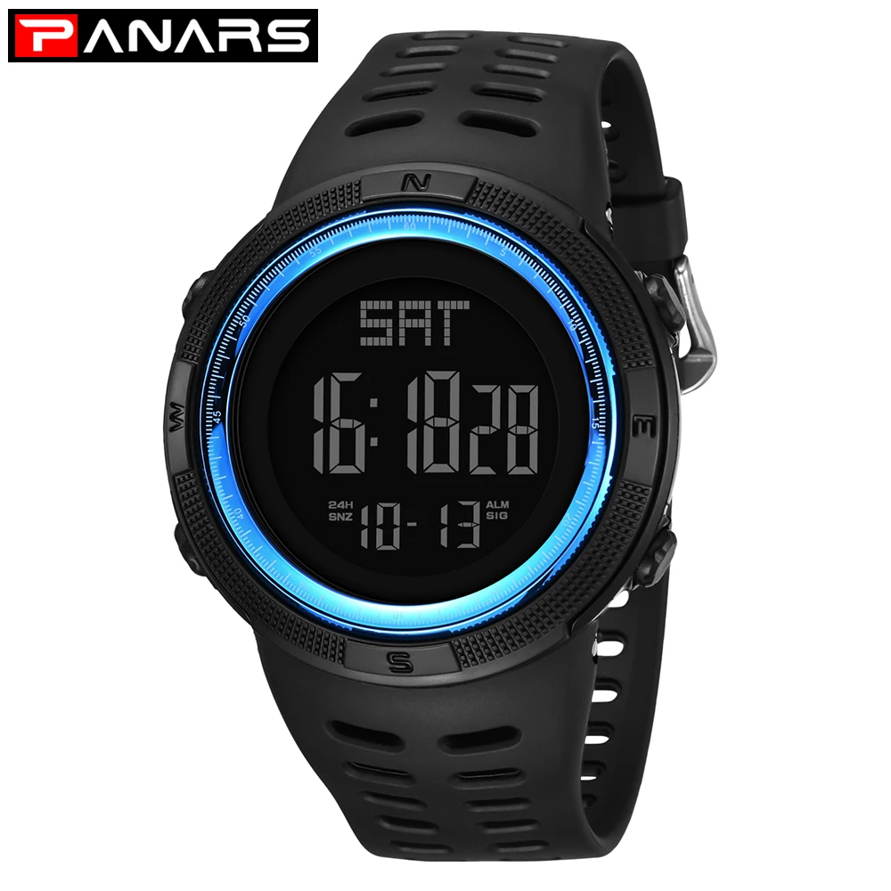 

PANARS Waterproof Mens Watches New Fashion Casual LED Digital Outdoor Sports Watch Men Multifunction Student Wrist watches