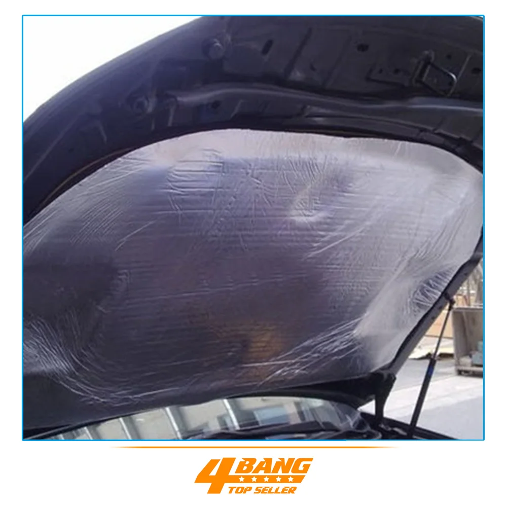 Алюминиевая фольга щит теплоизоляция замедленная теплопроводность высокая отражательная способность легкий безопасный чистый прочный 4 шт. 50 см* 30 см